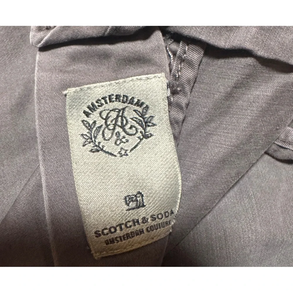 Scotch and Soda Men's‎ Dark Gray Jeans Denim Preppy Sz 33 x 34